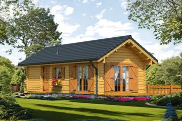  Projekt domu Iluzja III (KDX1024) - projekt domu parterowego - Zdjęcie 4