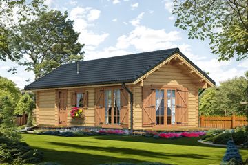  Projekt domu Iluzja III (KDX1024) - projekt domu parterowego - Zdjęcie 5