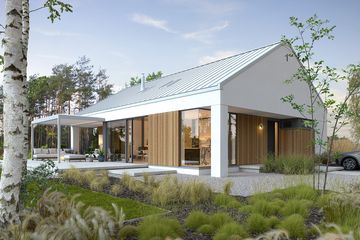  Projekt domu Wzorowy 1A (WAW1180) - projekt domu parterowego - Zdjęcie 3