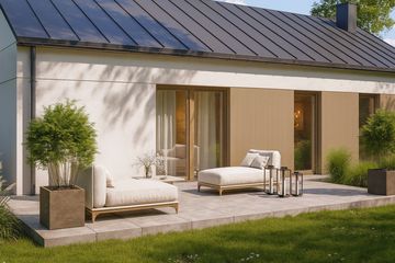  Projekt domu Nasz parterowy (GDF1001) - projekt domu parterowego - Zdjęcie 2