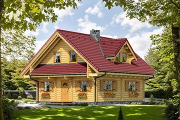  Projekt domu Słoneczna bajka (KDX1025) - projekt domu parterowego z poddaszem - Zdjęcie 4