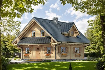  Projekt domu Słoneczna bajka (KDX1025) - projekt domu parterowego z poddaszem - Zdjęcie 5