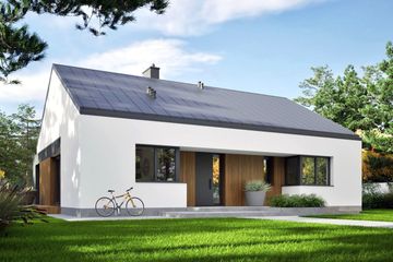  Projekt domu Mini 24 (wersja A) energo (WRC2816) - projekt domu parterowego - Zdjęcie 1