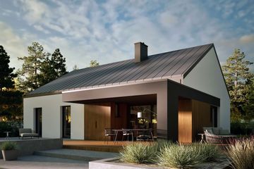  Projekt domu Mini 24 (wersja A) energo (WRC2816) - projekt domu parterowego - Zdjęcie 4