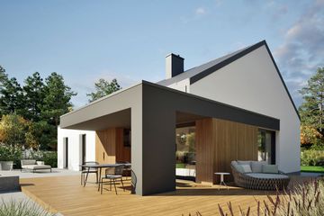  Projekt domu Mini 24 (wersja A) energo (WRC2816) - projekt domu parterowego - Zdjęcie 5