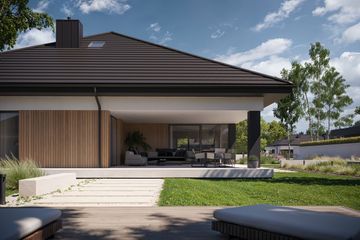  Projekt domu NewHouse 761 w1 (KRZ1122) - projekt domu parterowego - Zdjęcie 8