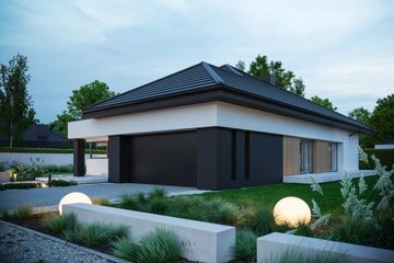  Projekt domu NewHouse 761 w1 (KRZ1122) - projekt domu parterowego - Zdjęcie 9