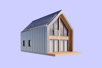  Projekt domu L-302N (SLU1058) - projekt domu parterowego z poddaszem - Zdjęcie 3