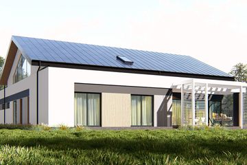  Projekt domu uA414 (WCB1571) - projekt domu parterowego z poddaszem - Zdjęcie 5