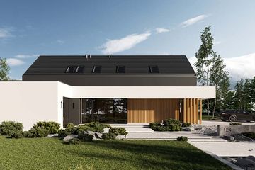  Projekt domu HomeKoncept 124 (KRX1278) - projekt domu parterowego z poddaszem - Zdjęcie 9