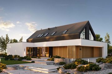  Projekt domu HomeKoncept 124 (KRX1278) - projekt domu parterowego z poddaszem - Zdjęcie 11