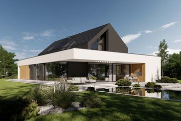  Projekt domu HomeKoncept 124 (KRX1278) - projekt domu parterowego z poddaszem - Zdjęcie 12