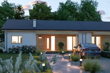  Projekt domu D324A (WAI1511) - projekt domu parterowego - Zdjęcie 3