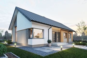  Projekt domu Domena 162 C1 (WRW1400) - projekt domu parterowego - Zdjęcie 2