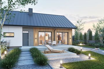  Projekt domu Domena 162 C1 (WRW1400) - projekt domu parterowego - Zdjęcie 3