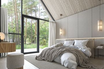  Projekt domu Nordic Duo (WAW1182) - projekt domu parterowego - Zdjęcie 9