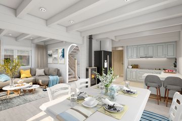  Projekt domu Bajka N czarno-biała (KDX1027) - projekt domu parterowego z poddaszem - Zdjęcie 11