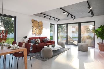  Projekt domu Fabian 4 (WOE1204) - projekt domu parterowego - Zdjęcie 5