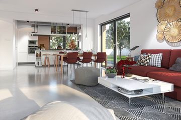  Projekt domu Fabian 4 (WOE1204) - projekt domu parterowego - Zdjęcie 6