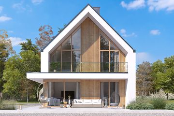  Projekt domu Malutki 12 (BSA2394) - projekt domu parterowego z poddaszem - Zdjęcie 4