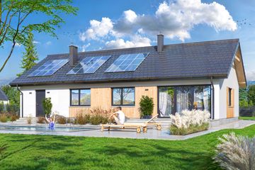  Projekt domu Tracja 11 (WOE1205) - projekt domu parterowego - Zdjęcie 3