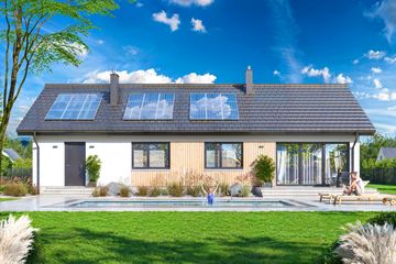  Projekt domu Tracja 11 (WOE1205) - projekt domu parterowego - Zdjęcie 4