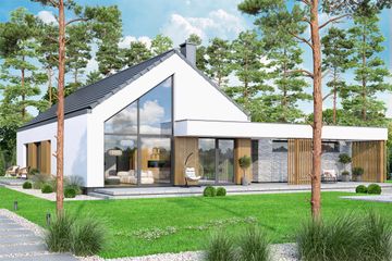  Projekt domu Gustav 3 (WOF1252) - projekt domu parterowego - Zdjęcie 4