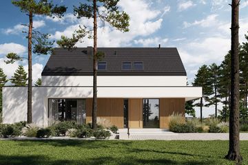  Projekt domu HomeKoncept 131 (KRX1279) - projekt domu parterowego z poddaszem - Zdjęcie 6