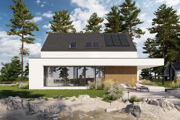  Projekt domu HomeKoncept 131 (KRX1279) - projekt domu parterowego z poddaszem - Zdjęcie 9