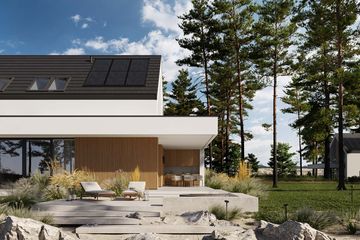  Projekt domu HomeKoncept 131 (KRX1279) - projekt domu parterowego z poddaszem - Zdjęcie 10