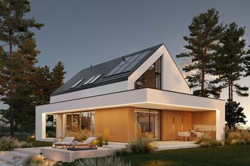  Projekt domu HomeKoncept 131 (KRX1279) - projekt domu parterowego z poddaszem - Zdjęcie 15