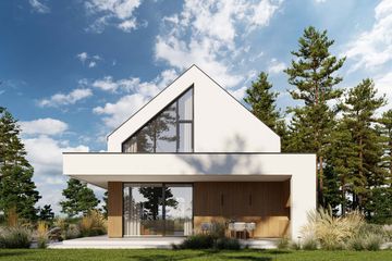  Projekt domu HomeKoncept 131 (KRX1279) - projekt domu parterowego z poddaszem - Zdjęcie 20