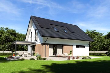  Projekt domu N43-G1 (KKG1037) - projekt domu parterowego z poddaszem - Zdjęcie 10