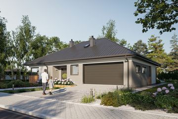  Projekt domu Kornelia Prima (1926) (KRD3062) - projekt domu parterowego - Zdjęcie 3