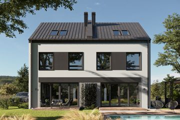  Projekt domu Liszka Duo (1924) (KRD3066) - projekt domu z pełnym piętrem - Zdjęcie 5