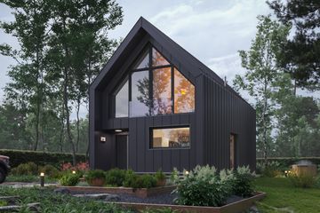  Projekt domu Ara 100 (1922) (KRD3064) - projekt domu parterowego z poddaszem - Zdjęcie 4