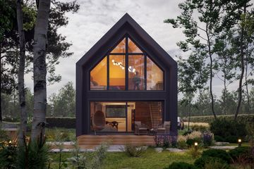  Projekt domu Ara 100 (1922) (KRD3064) - projekt domu parterowego z poddaszem - Zdjęcie 6