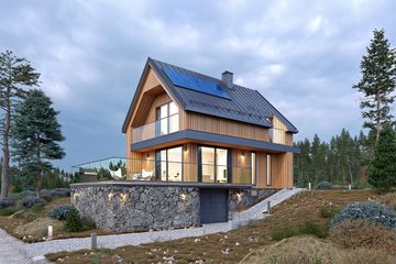  Projekt domu Agrest 2 (BSA2395) - projekt domu parterowego z poddaszem - Zdjęcie 7