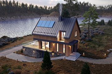  Projekt domu Agrest 2 (BSA2395) - projekt domu parterowego z poddaszem - Zdjęcie 3