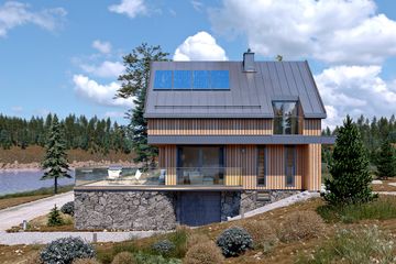  Projekt domu Agrest 2 (BSA2395) - projekt domu parterowego z poddaszem - Zdjęcie 4