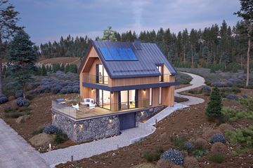  Projekt domu Agrest 2 (BSA2395) - projekt domu parterowego z poddaszem - Zdjęcie 5