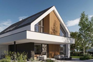  Projekt domu HomeKoncept 130 A (KRX1280) - projekt domu parterowego z poddaszem - Zdjęcie 9