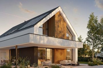  Projekt domu HomeKoncept 130 A (KRX1280) - projekt domu parterowego z poddaszem - Zdjęcie 11