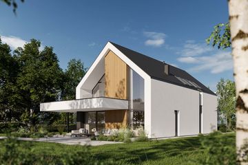  Projekt domu HomeKoncept 130 A (KRX1280) - projekt domu parterowego z poddaszem - Zdjęcie 15