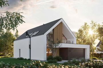  Projekt domu HomeKoncept 130 A (KRX1280) - projekt domu parterowego z poddaszem - Zdjęcie 19