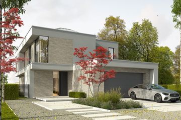  Projekt domu Willa Prestige 4 (WAW1186) - projekt domu z pełnym piętrem - Zdjęcie 1