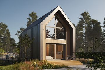  Projekt domu Ara 69 (1929) (KRD3065) - projekt domu parterowego z poddaszem - Zdjęcie 5