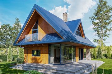  Projekt domu Harnaś D (KDX1028) - projekt domu parterowego z poddaszem - Zdjęcie 16