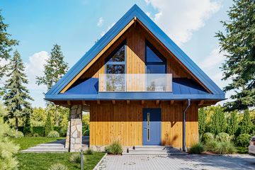  Projekt domu Harnaś D (KDX1028) - projekt domu parterowego z poddaszem - Zdjęcie 10