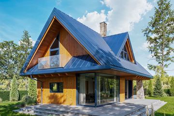  Projekt domu Harnaś D (KDX1028) - projekt domu parterowego z poddaszem - Zdjęcie 1